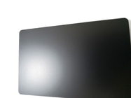 Визитные карточки металла равнины CR80 штейновые черные прикрывают стальной круглый угол
