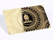 визитные карточки металла 13.56мхз/нержавеющая сталь КР80 покрыли членскую карту золота