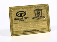 визитные карточки металла 13.56мхз/нержавеющая сталь КР80 покрыли членскую карту золота